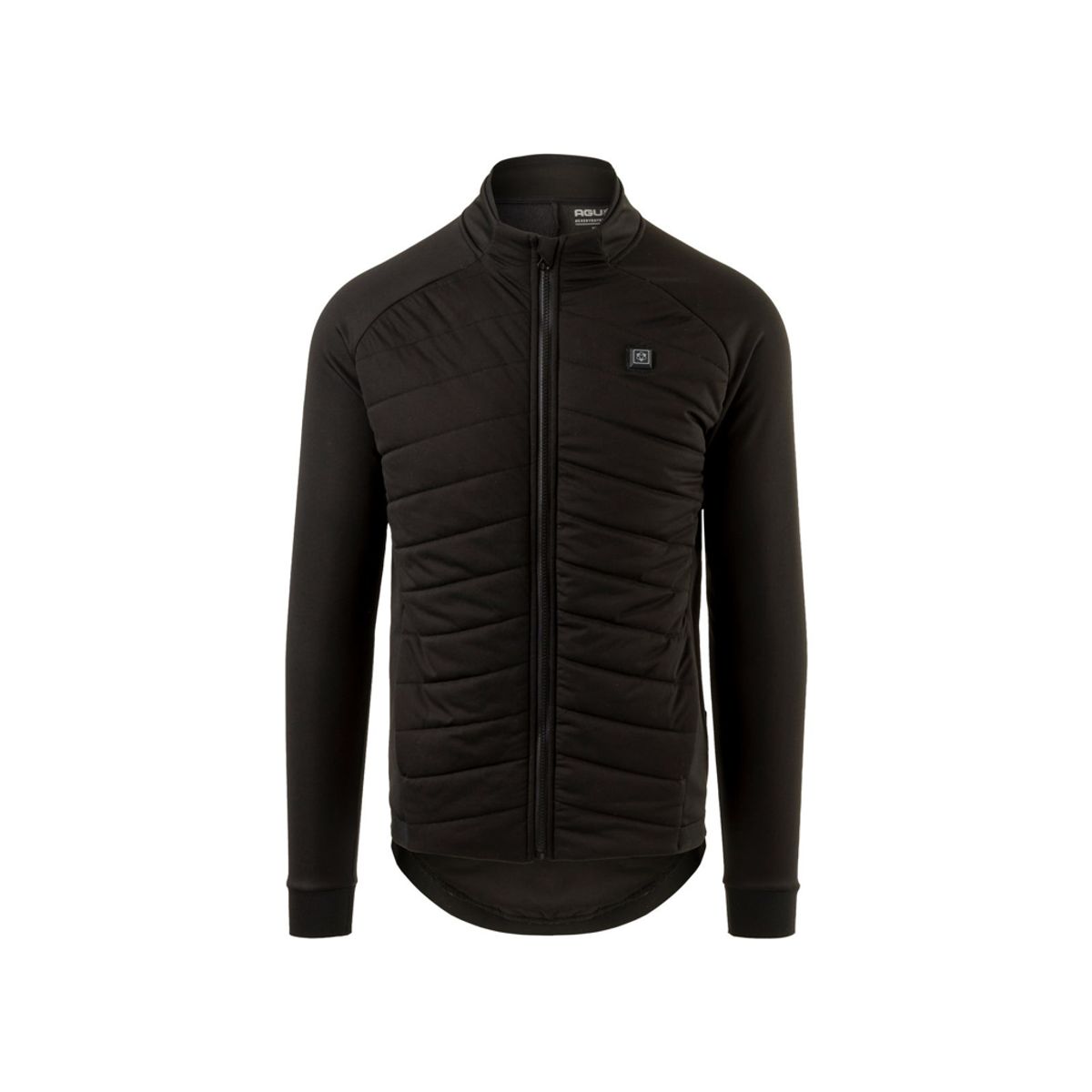 AGU Thermo Heated Jacket - Cykeljakke med LED Lys - Sort - Str. L