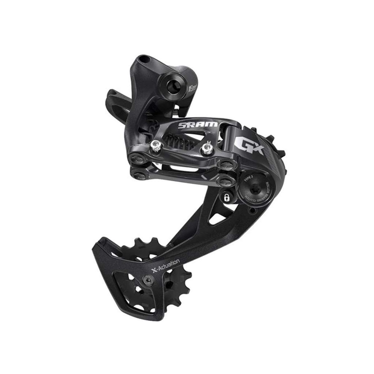 SRAM GX Bagskifter - 2x11 Speed - Long Cage - Sort/Grå