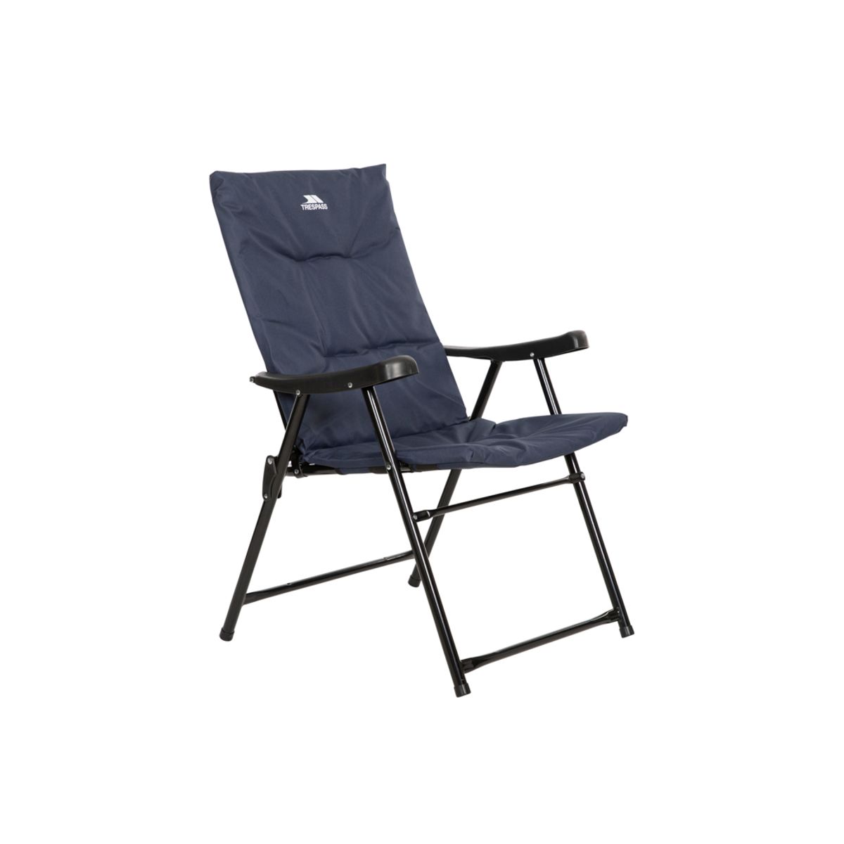 Trespass Paddy - Camping stol - Foldbar - Stål ramme - Navy