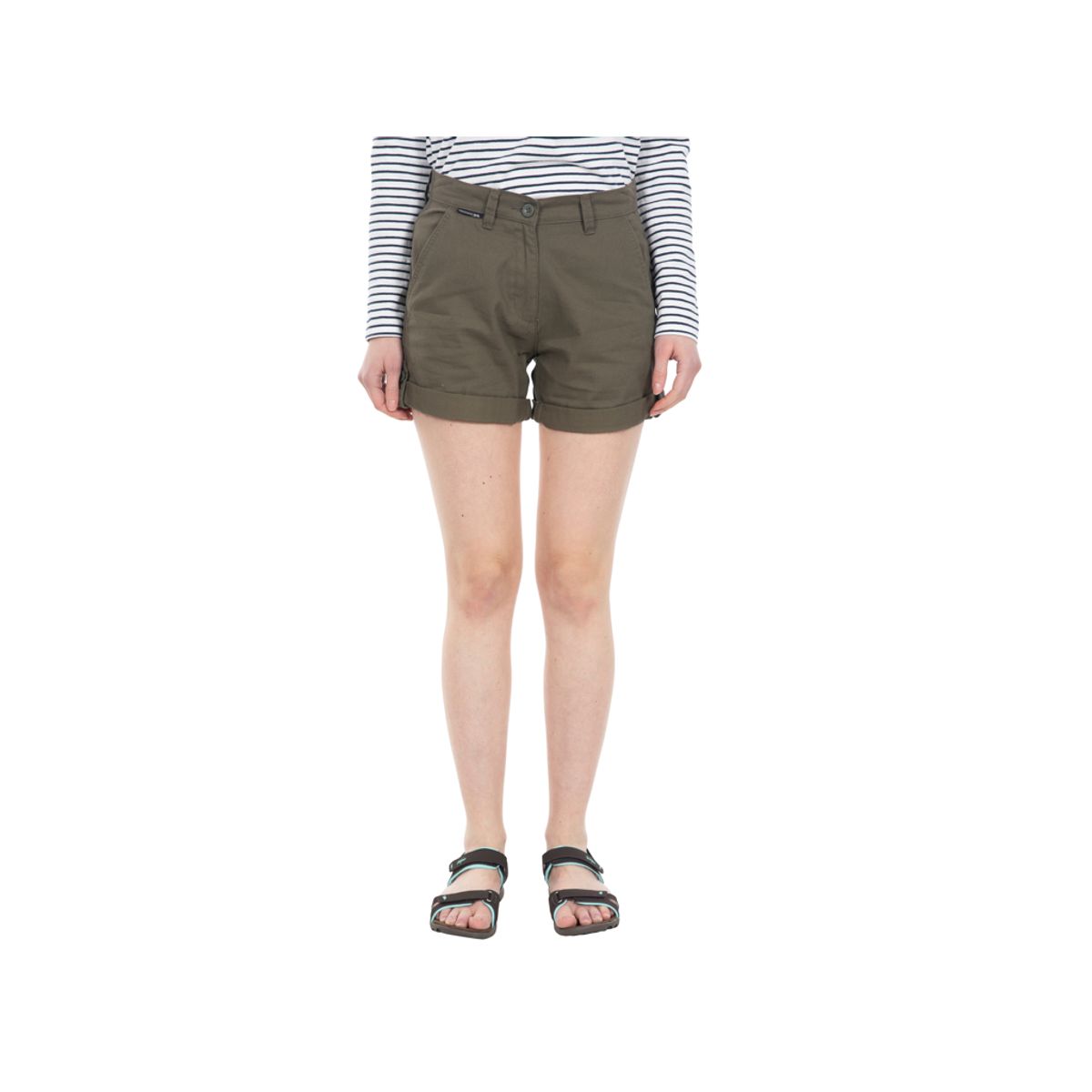 Trespass Rectify - Dame Shorts - Grøn - Str. XL