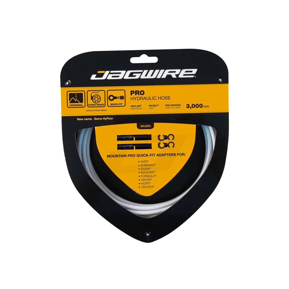 Jagwire - Pro Hydraulic Hose - Hydraulisk - Quickfit - Hvid