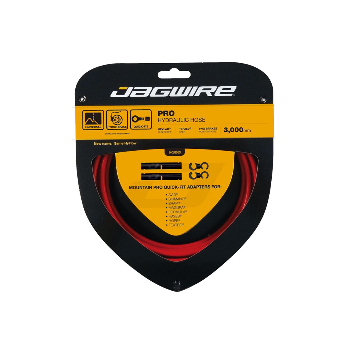 Jagwire - Pro Hydraulic Hose - Hydraulisk - Quickfit - Rød