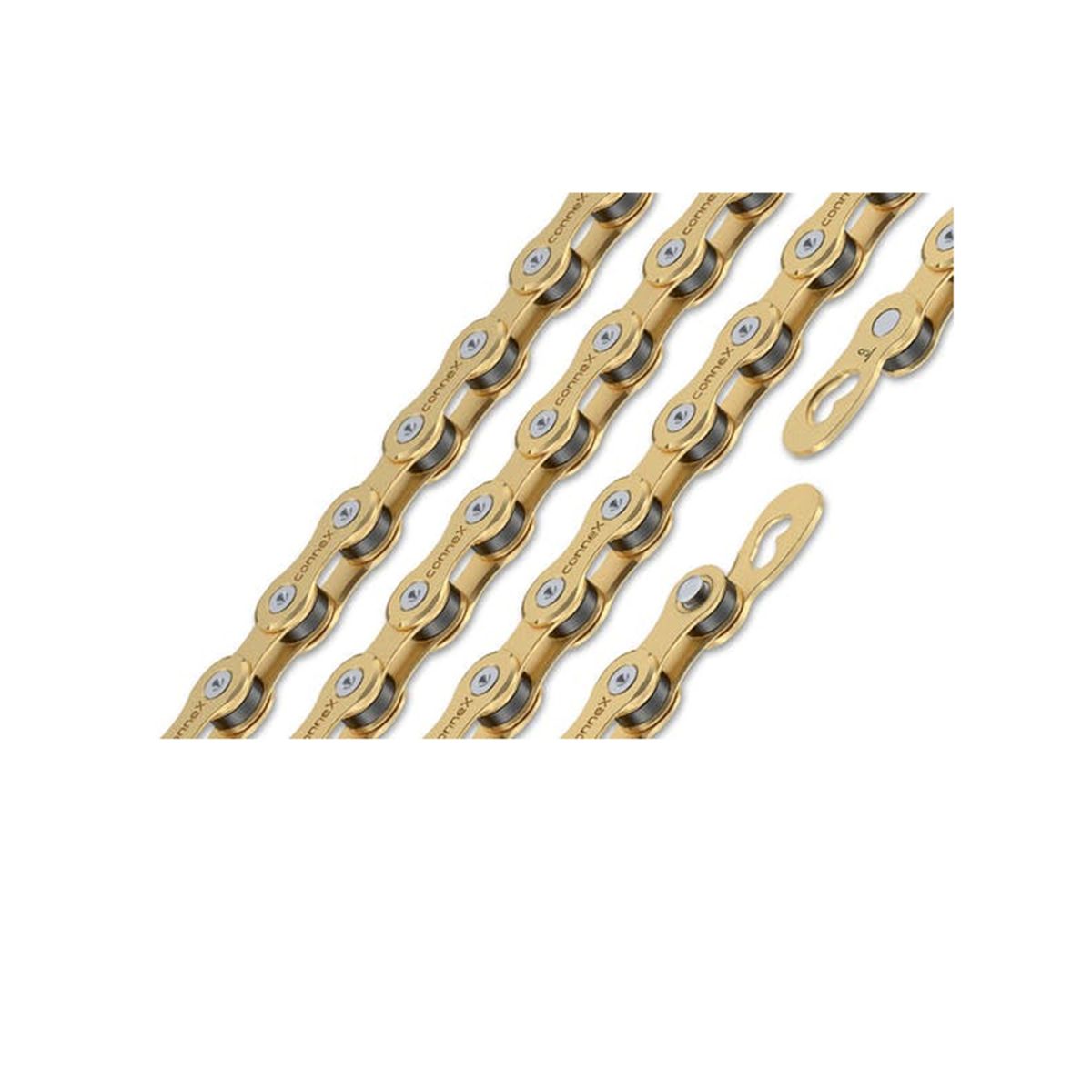 Connex kæde 9SG Gold - Til 9 gear - 114 led - inklusiv samleled