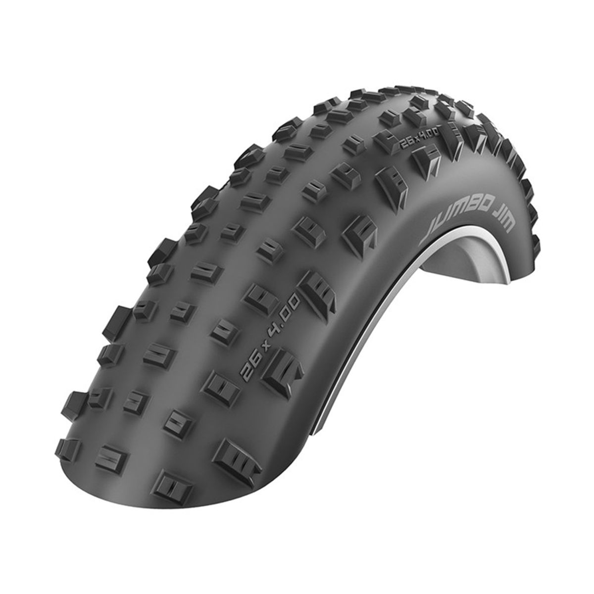 Schwalbe Jumbo Jim - Performance Line Tube Foldedæk - 26x4,00 - Sort