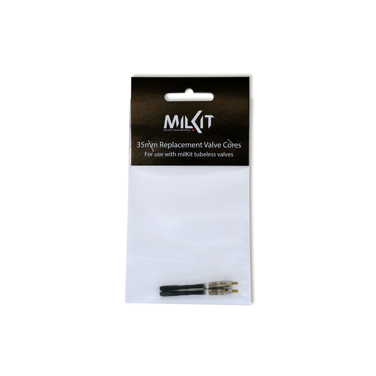 Milkit - Replacement Valve - 2x 35 mm tubeless ventiler