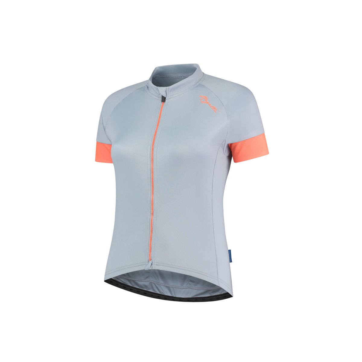 Rogelli Modesta - Cykelbluse - Dame - Korte ærmer - Comfort Fit - Grå - Str. XL