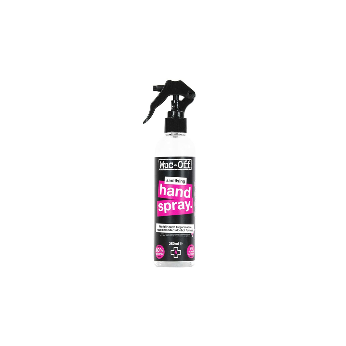 Muc-Off Antibacterial Sanitising Hand Spray - Håndsprit - 250 ml