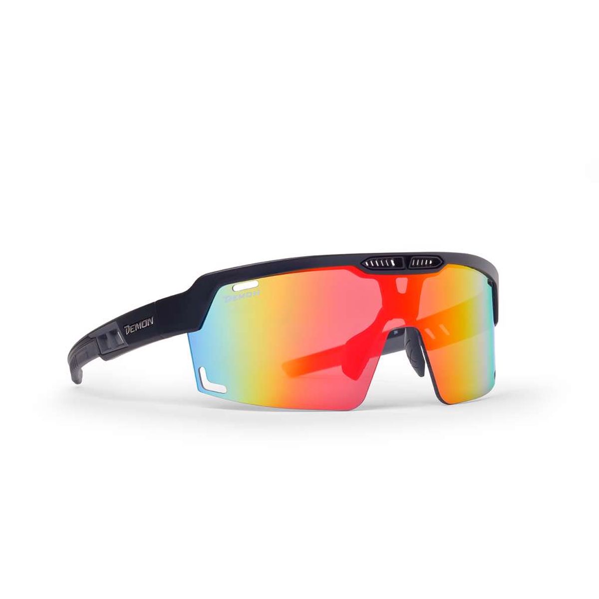 Demon Speed Vent Cykelbrille - Med Kategori 3 Linser - Mat Sort/Grå