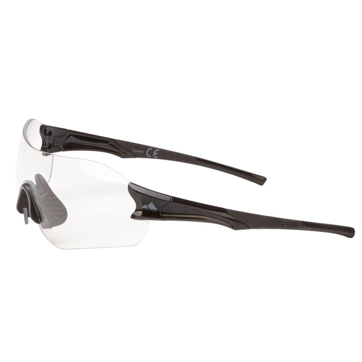 Ongear Ventoux - Cykelbrille med PC fotokromiske linser - Blank sort