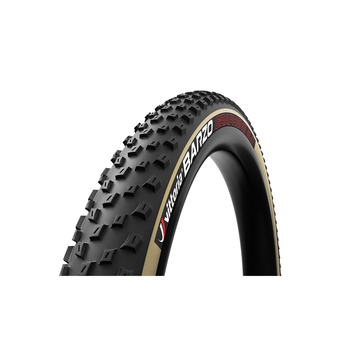 Vittoria Barzo G2 - MTB foldedæk TLR - 29x2,25 (55-622) - Brun/Sort