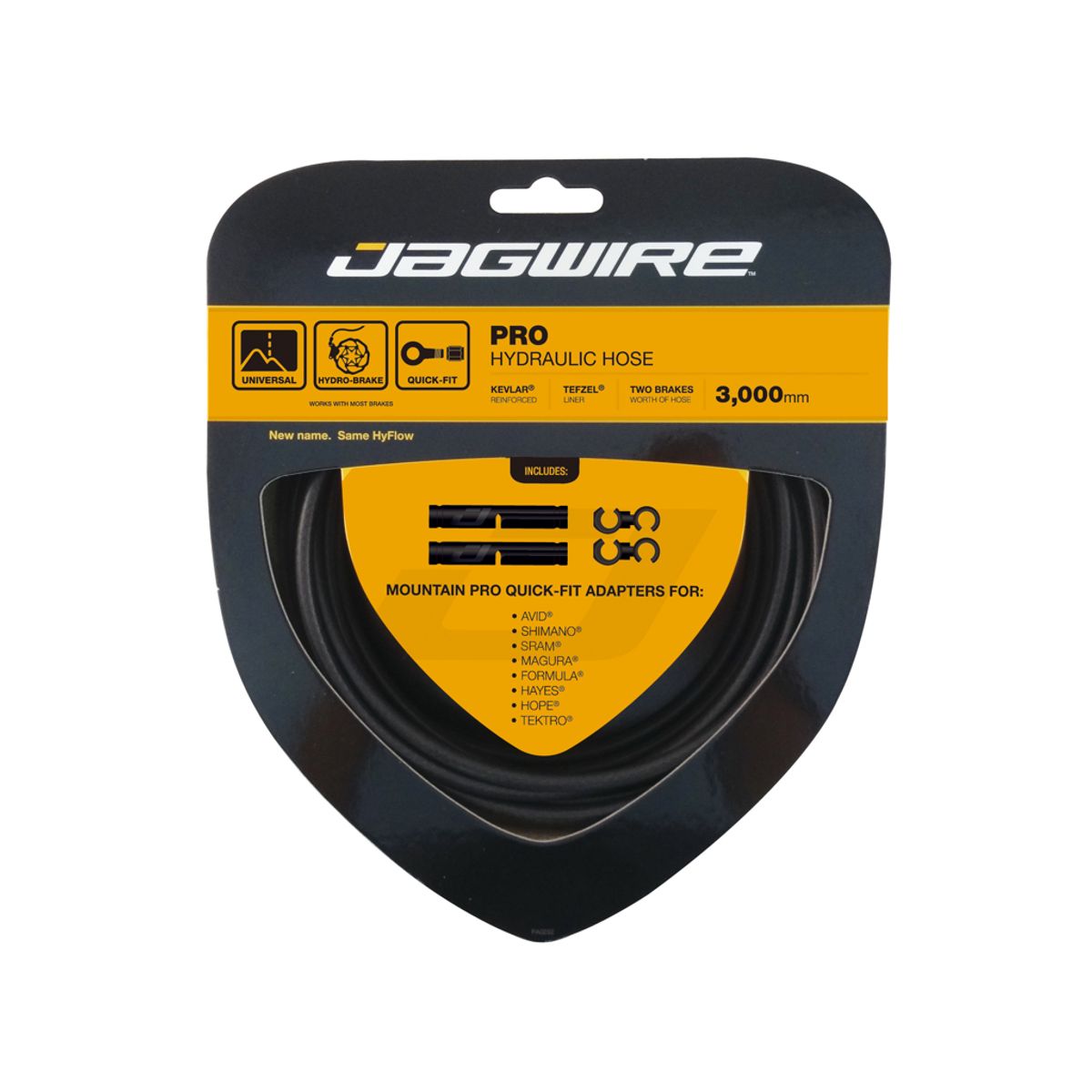 Jagwire - Pro Hydraulic Hose - Hydraulisk - Quickfit - Mat Sort