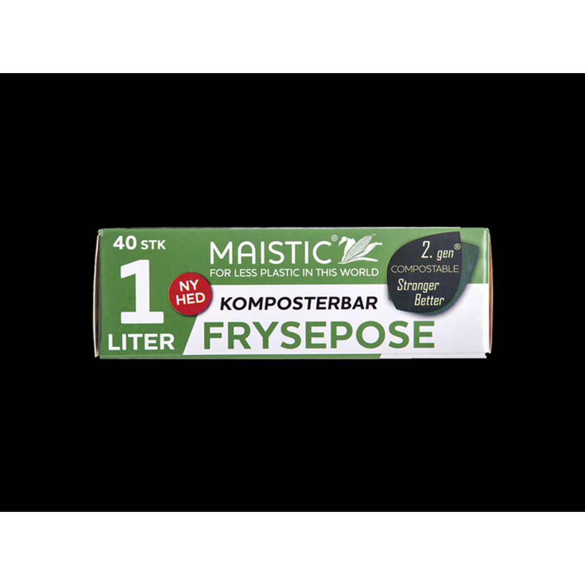 Maistic Frysepose 1 Liter 40 stk. Komposterbar