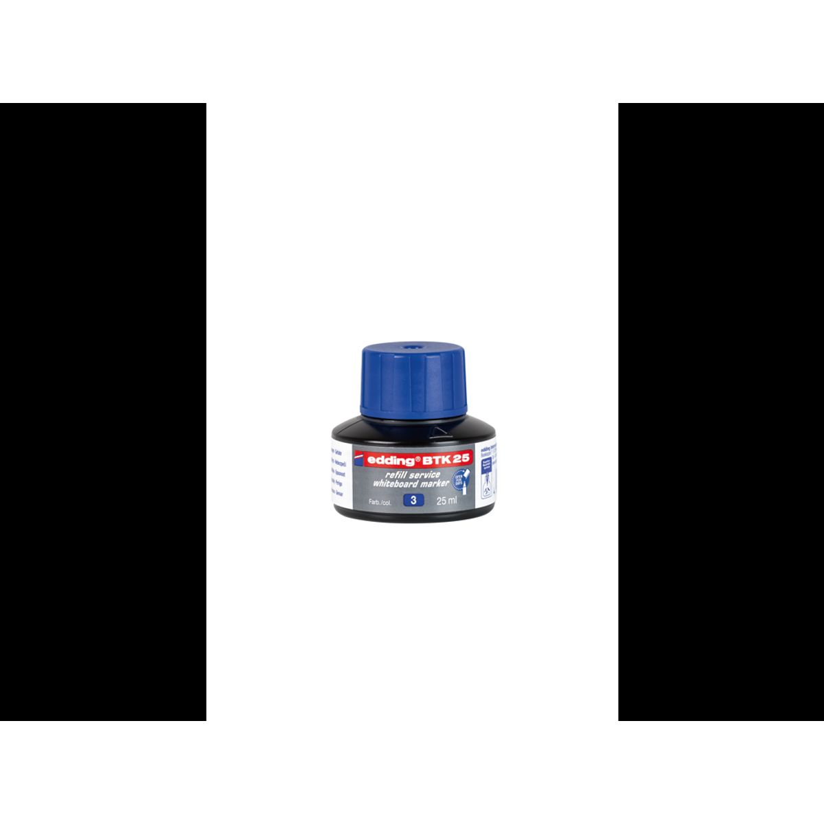 Refill Edding ink Whiteboard 25 ml blå