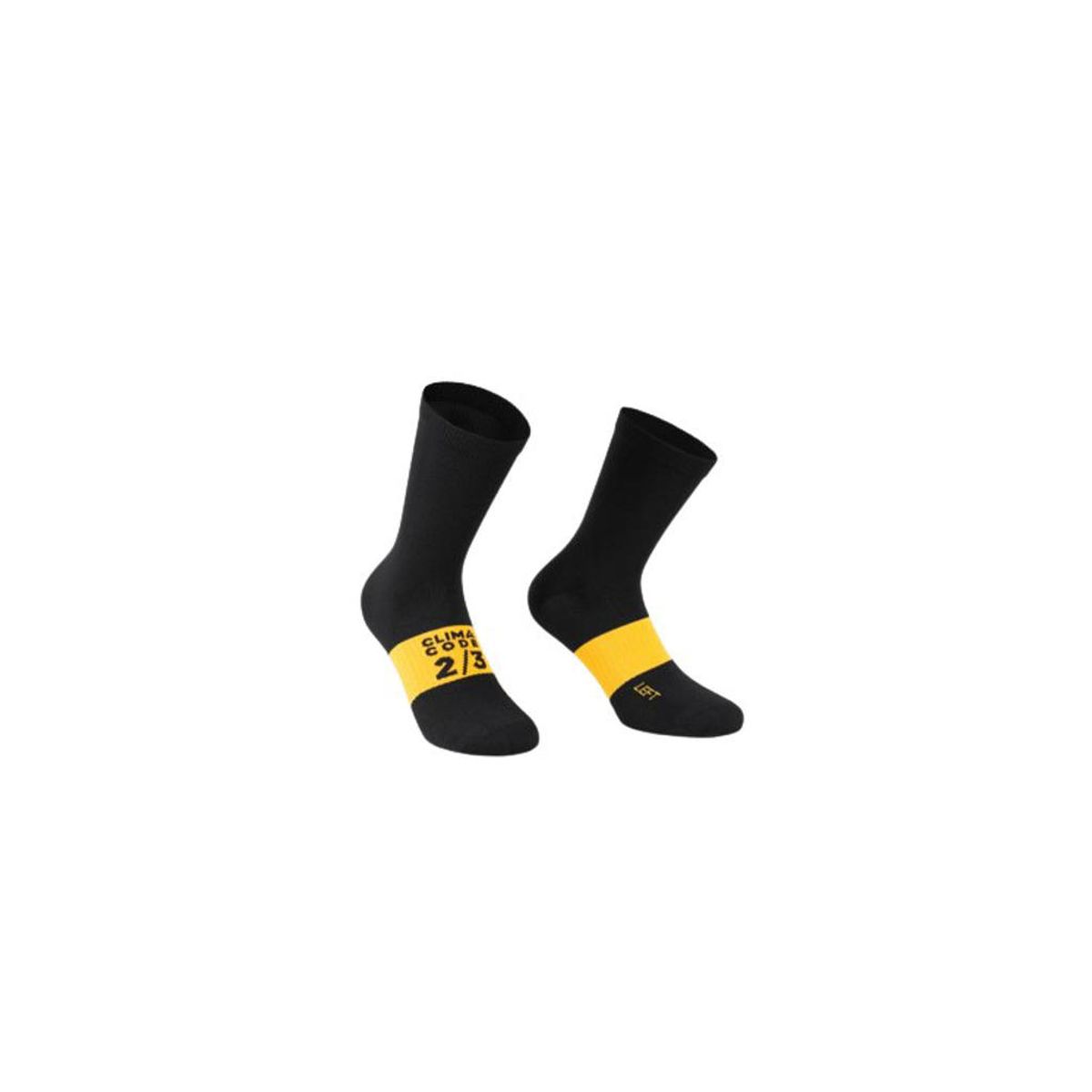 Assos Spring Fall Socks EVO - Cykelstrømper - Sort - Str. II