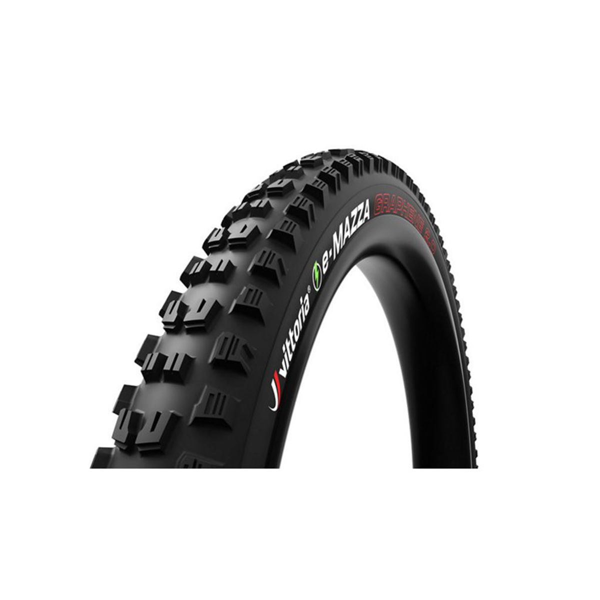 Vittoria E-Mazza G2 - E-Bike MTB foldedæk TLR - 29x2.4 (60-622) - Sort/Grå