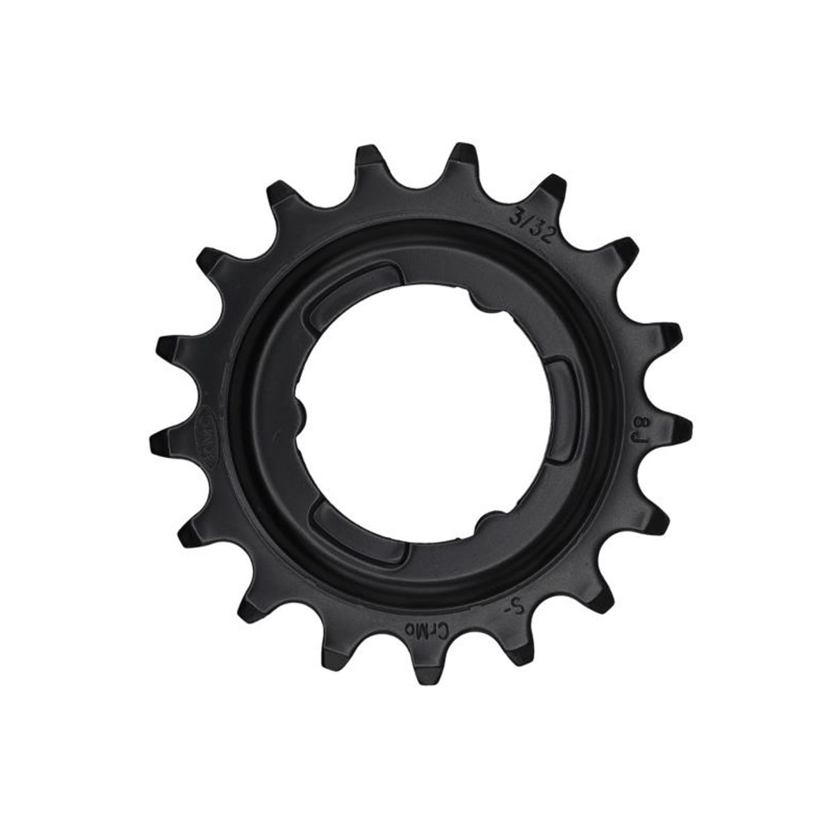 KMC Gearhjul - 3/32 - 16T - Til Shimano - Sort