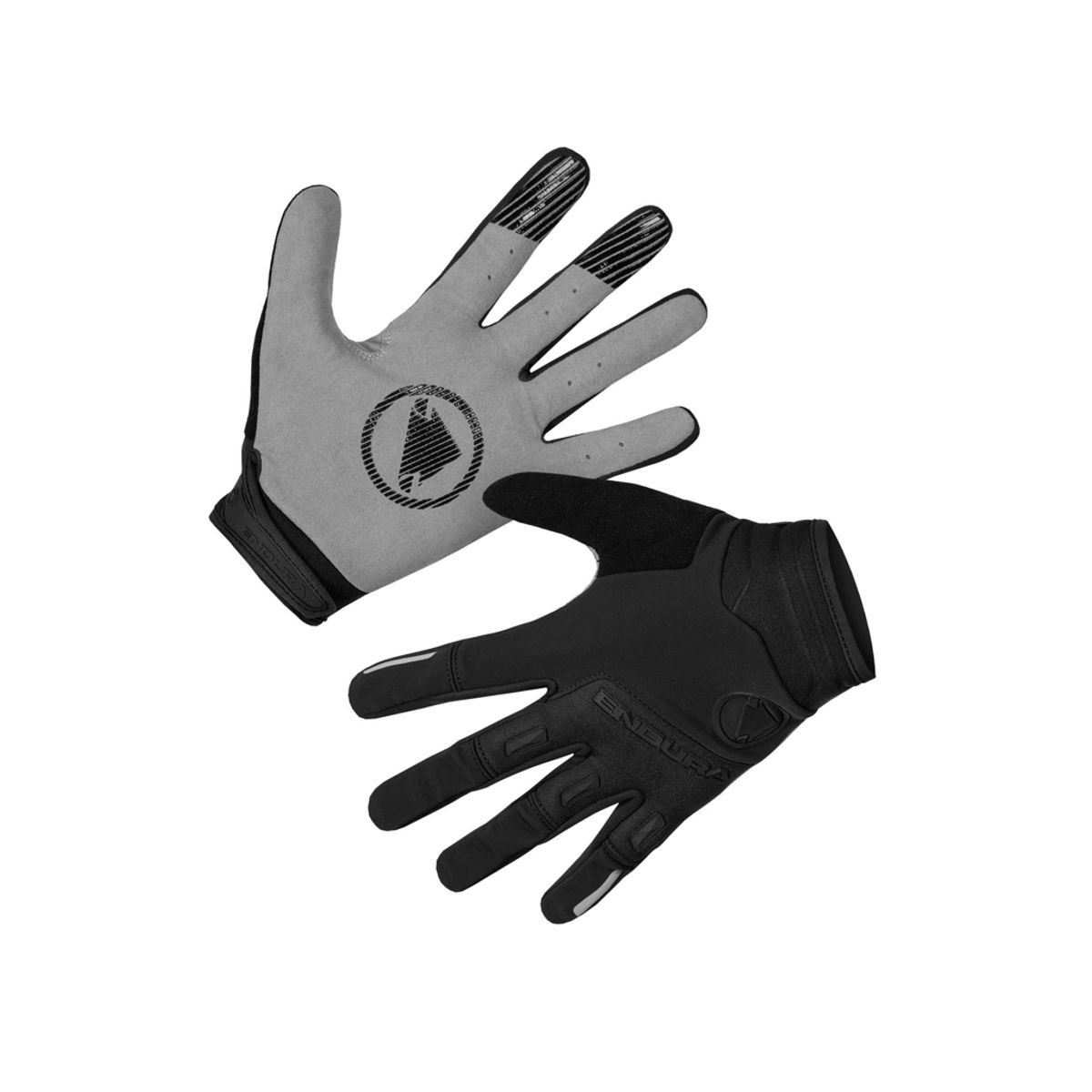 Endura SingleTrack Windproof Glove - Vindtætte cykelhandsker - Black - Str. XL