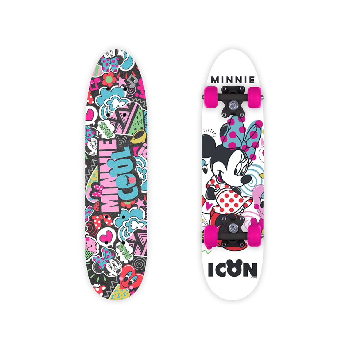 Seven - Minnie Mouse - Skateboard - Pink