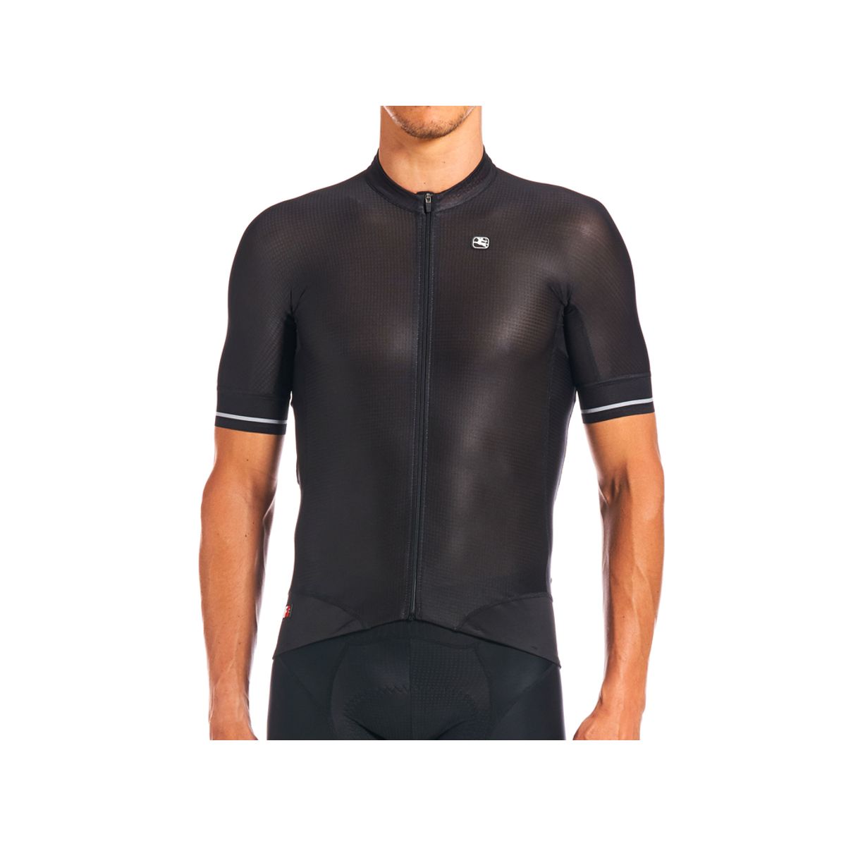 Giordana FRC PRO - Cykeltrøje - Korte ærmer - All Black - Str. L