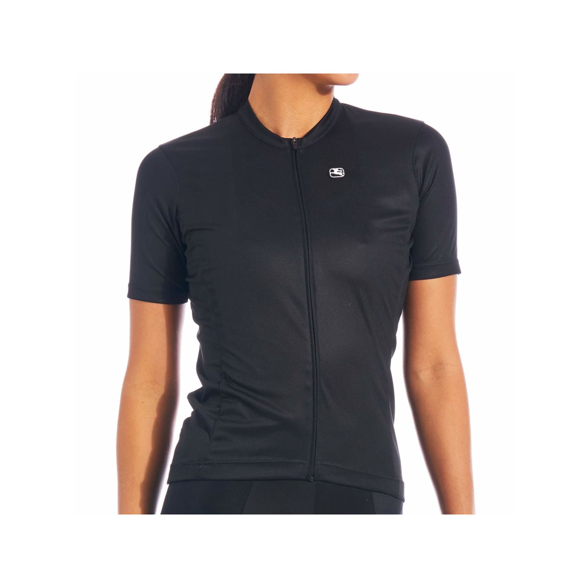 Giordana Fusion - Cykeltrøje - Dame - Korte ærmer - Sort - Str. XL