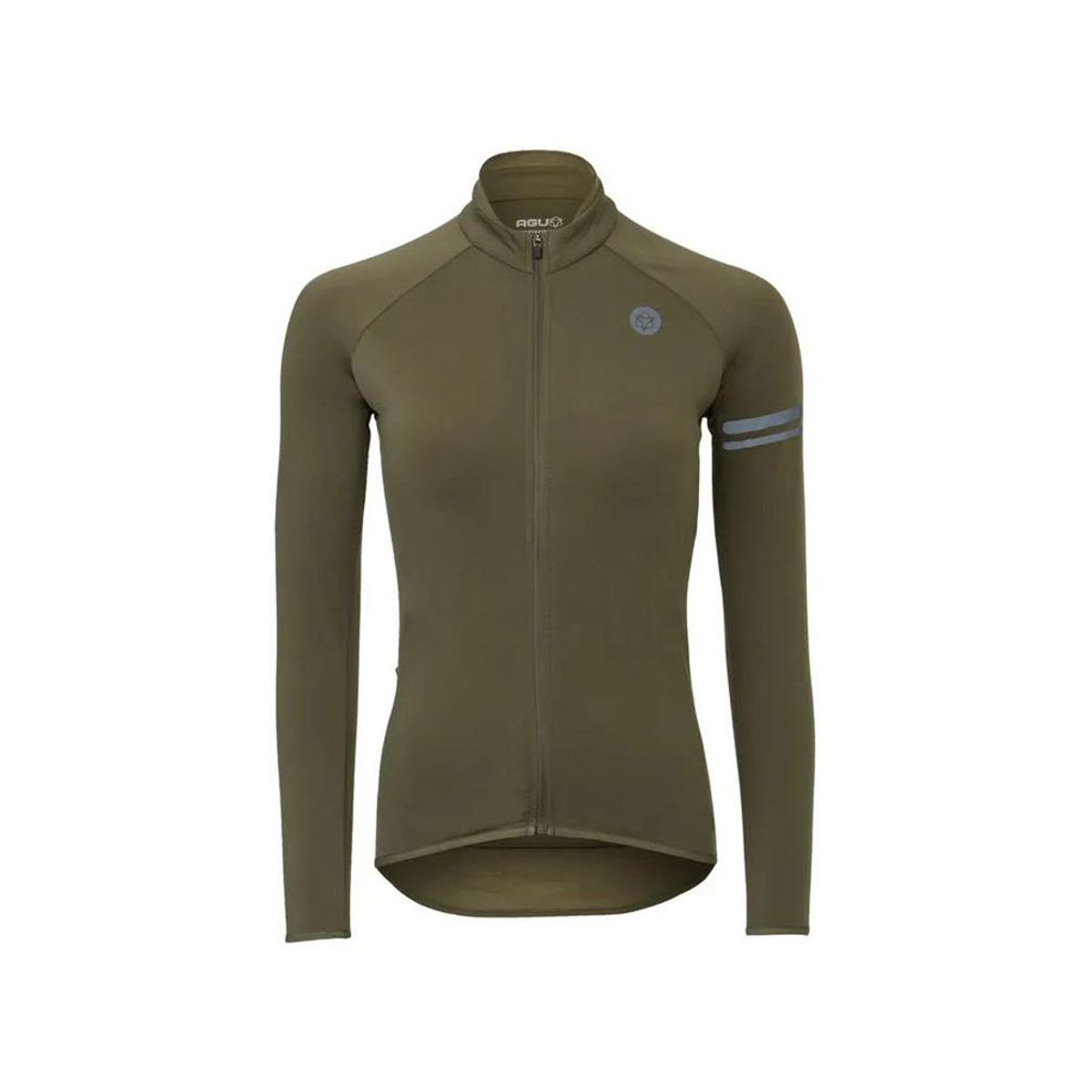 AGU Thermo Jersey Essential - Cykeltrøje - Dame - Army grøn - Str. XL