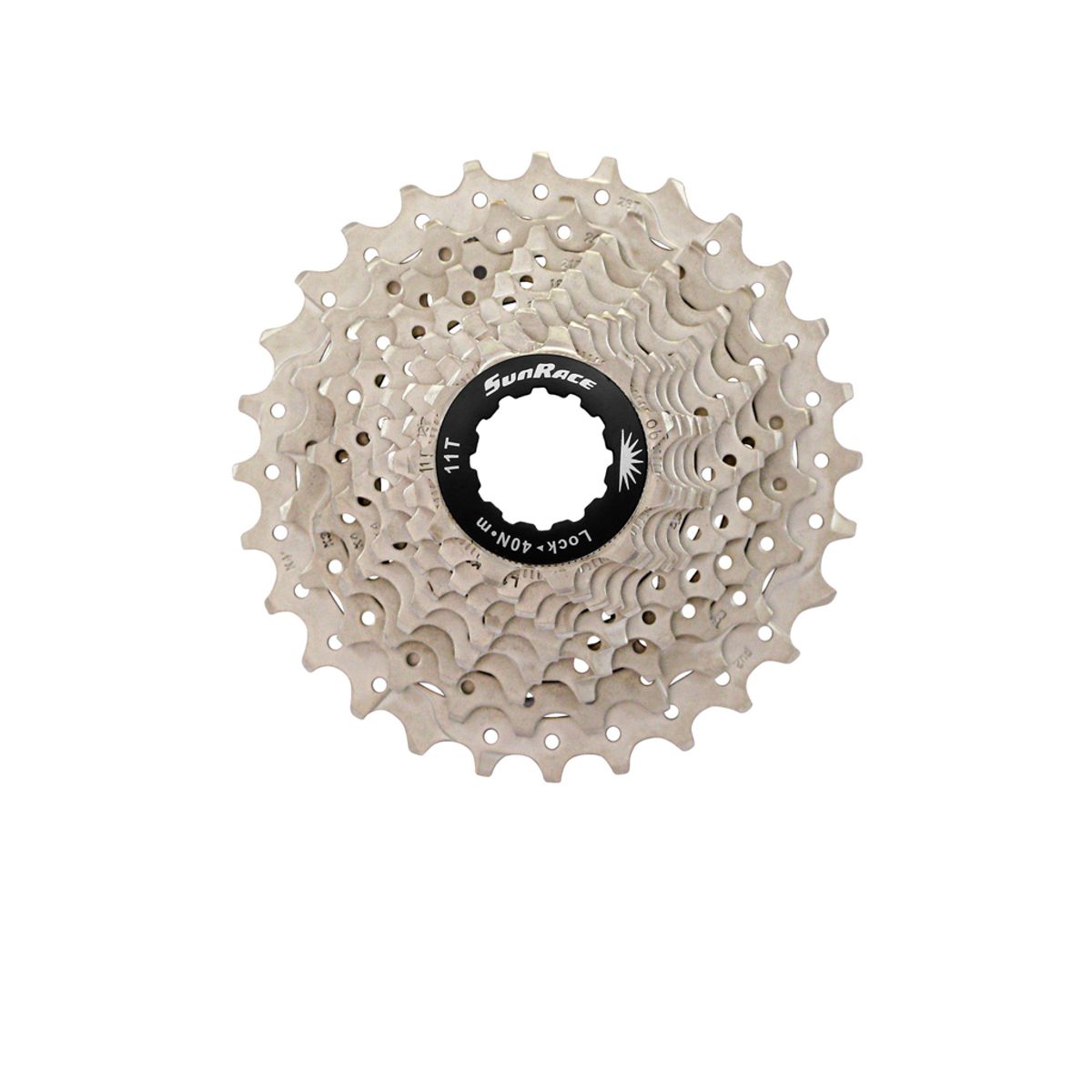 Sunrace CSRS0 - Kassette 10 gear - 11-28 tands - Road - Til Shimano eller Sram - Metallic