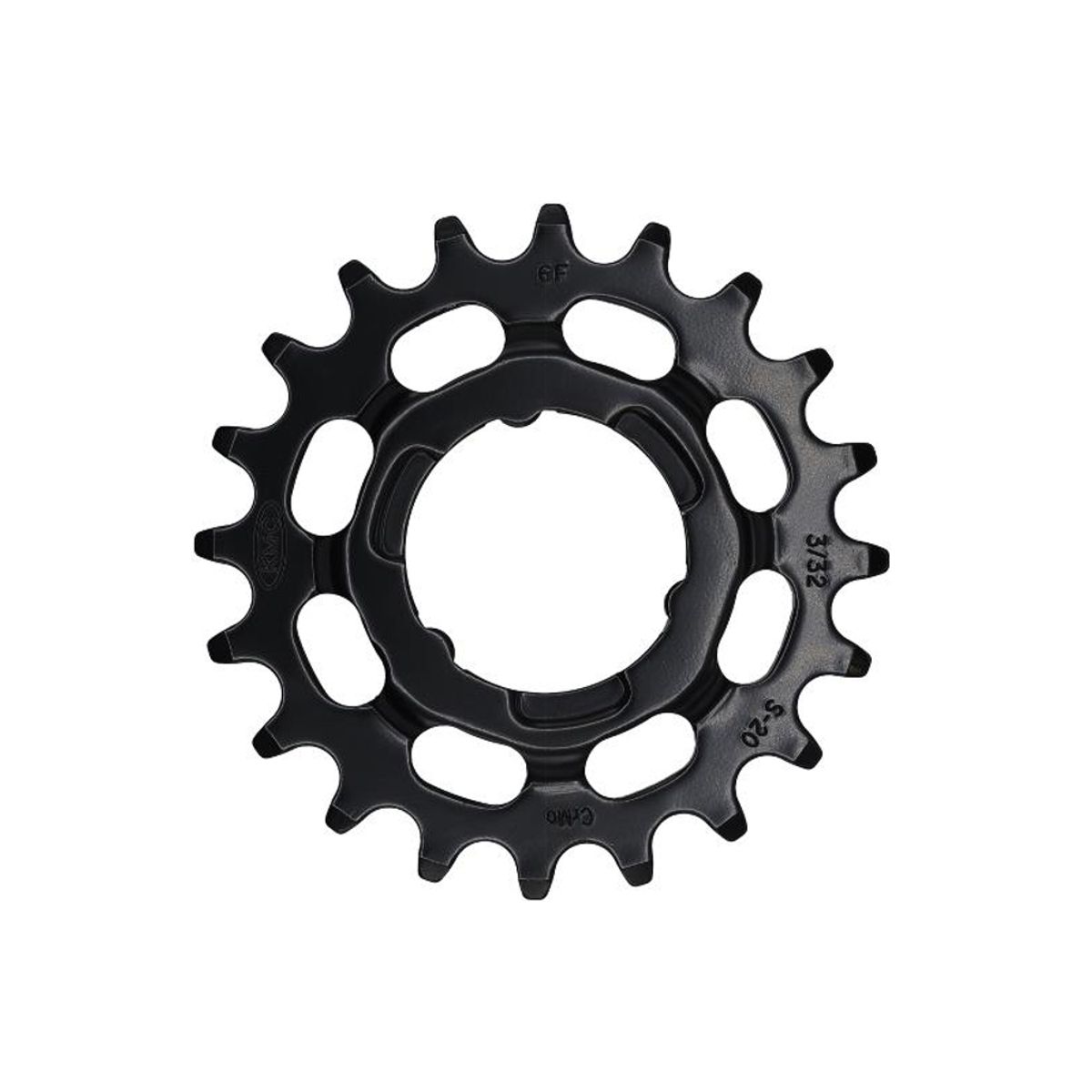 KMC Gearhjul - 3/32 - 21T - Til Shimano - Sort