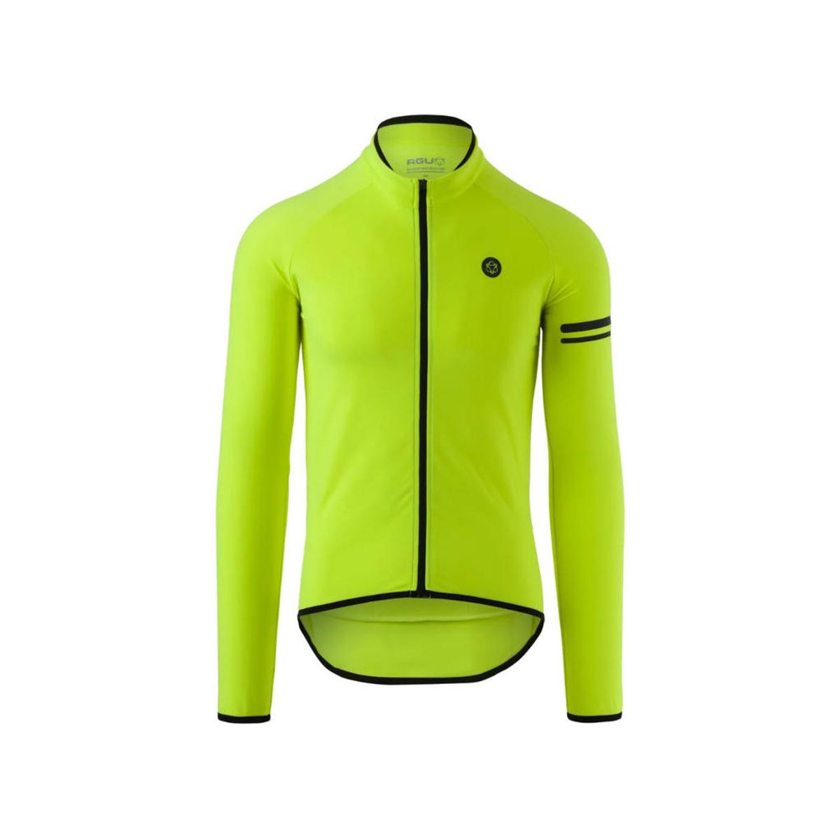 AGU Thermo Jersey Essential - Cykeltrøje - L/Æ - Hivis neon gul - Str. XXL