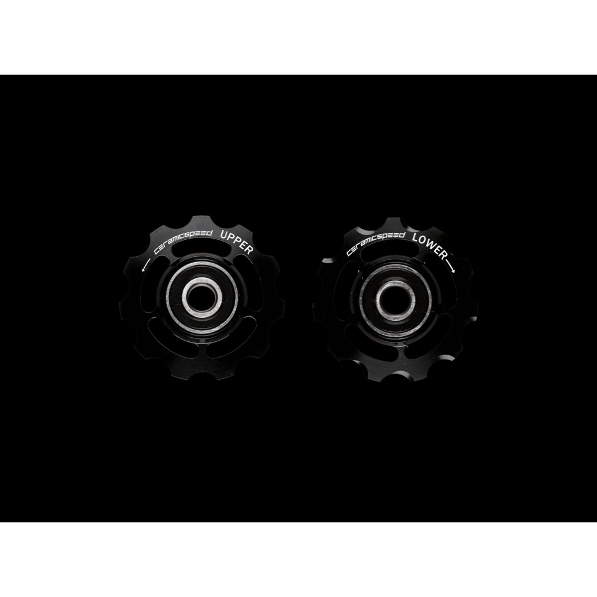 CeramicSpeed Pulleyhjul Shimano 11 speed Road - Sort