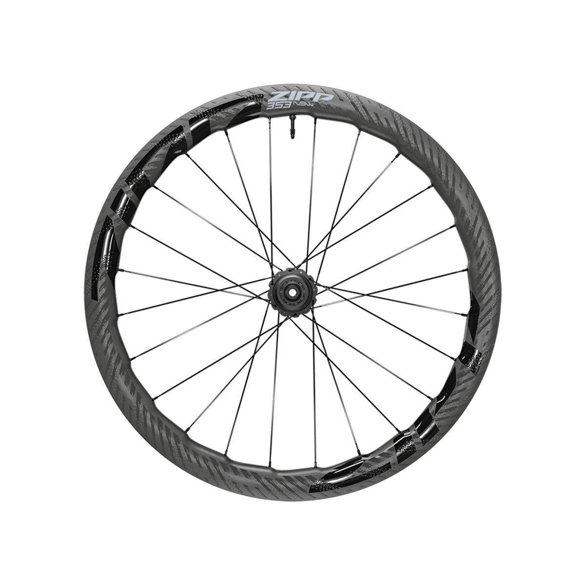 ZIPP - 353 NSW - Carbon Baghjul Til Disc - 700c - Tubeless - 45 mm Profil - SRAM/Shimano