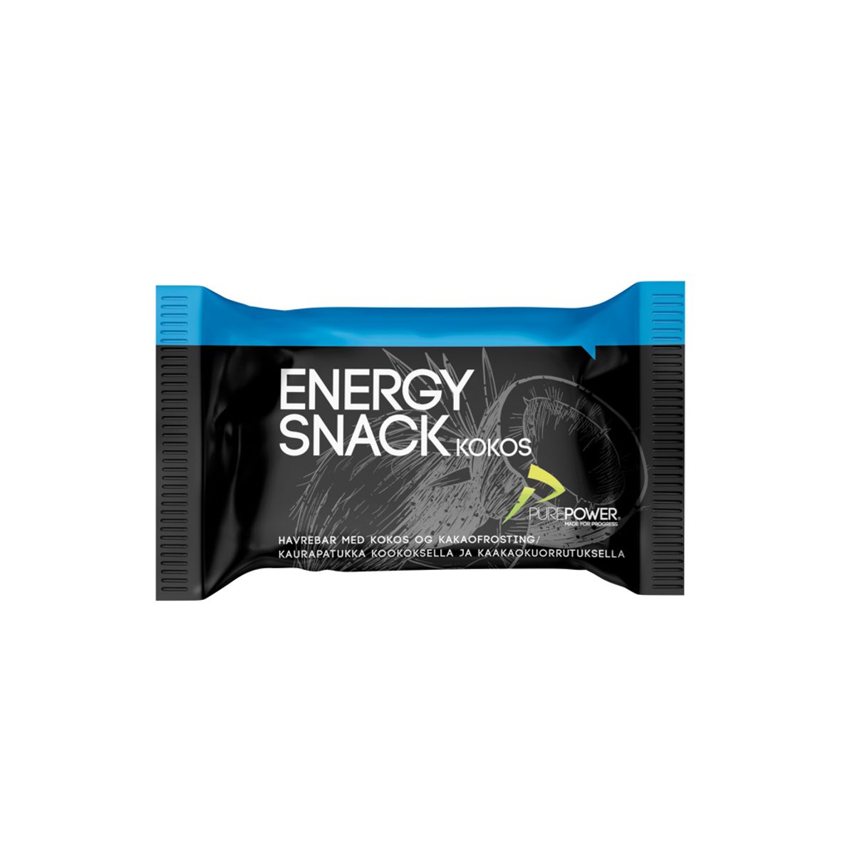 PurePower Energy Snack - Kokos 60 gram.