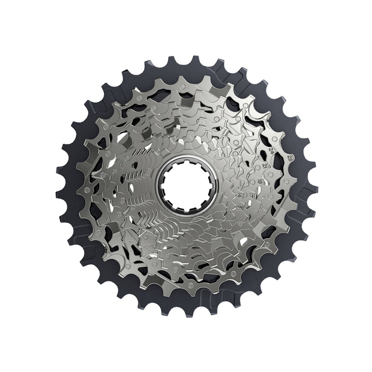 Sram XG-1270 XDR - Kassette - 12 gear - 10-28 tands - Sølv