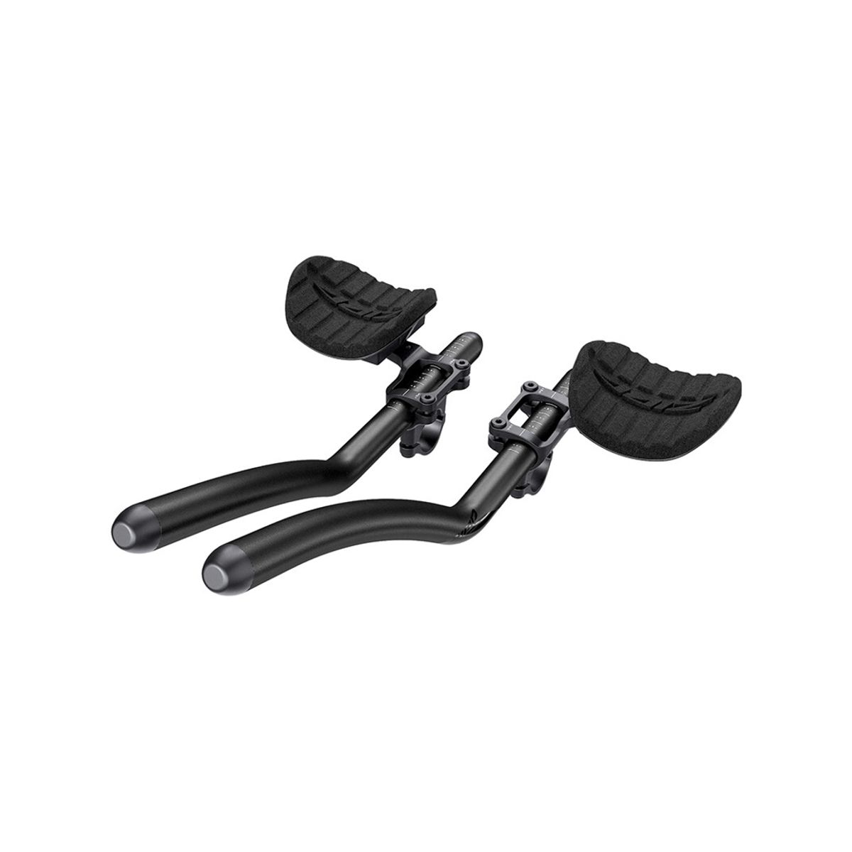 ZIPP - Vuka Clip Aluminium Evo - Justerbar Tri bøjle - Passer Til Ø31,8 mm Styr - Sort