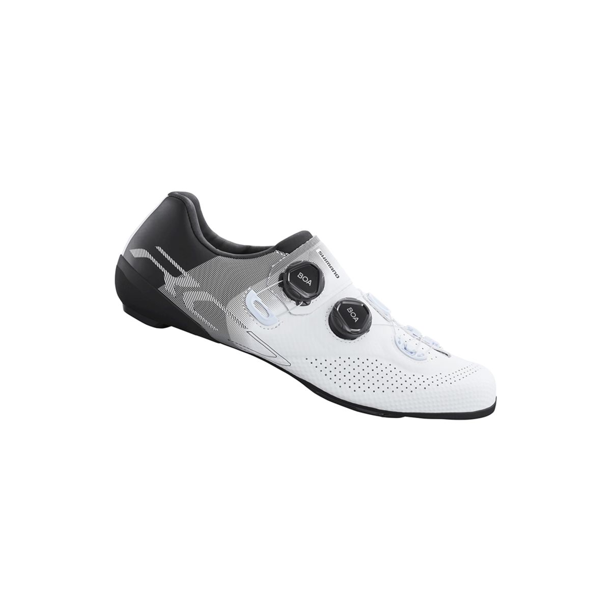 Shimano RC702 - Cykelsko Road RC7 - Hvid - Str. 45,5