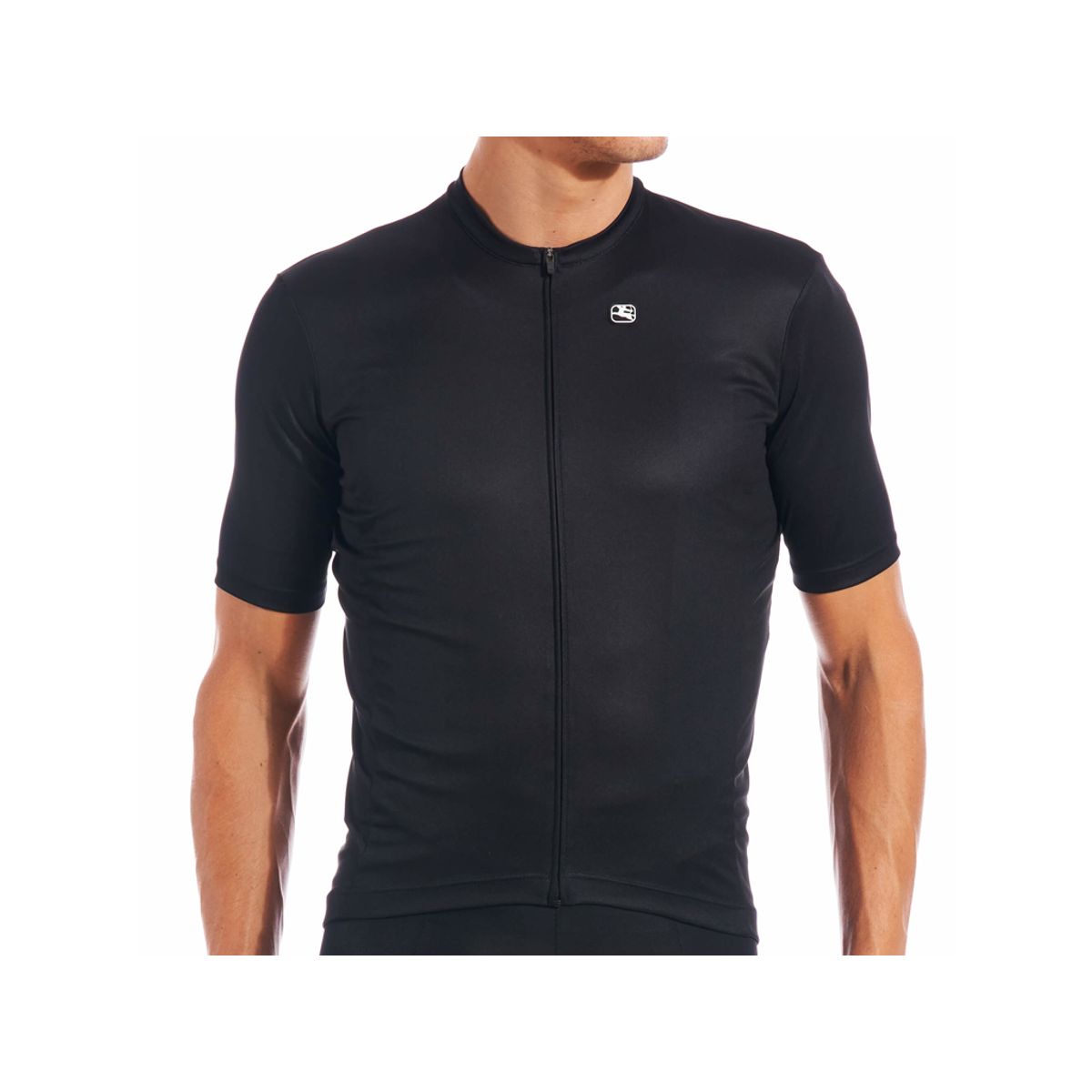 Giordana Fusion - Cykeltrøje - Korte ærmer - Sort - Str. 2XL