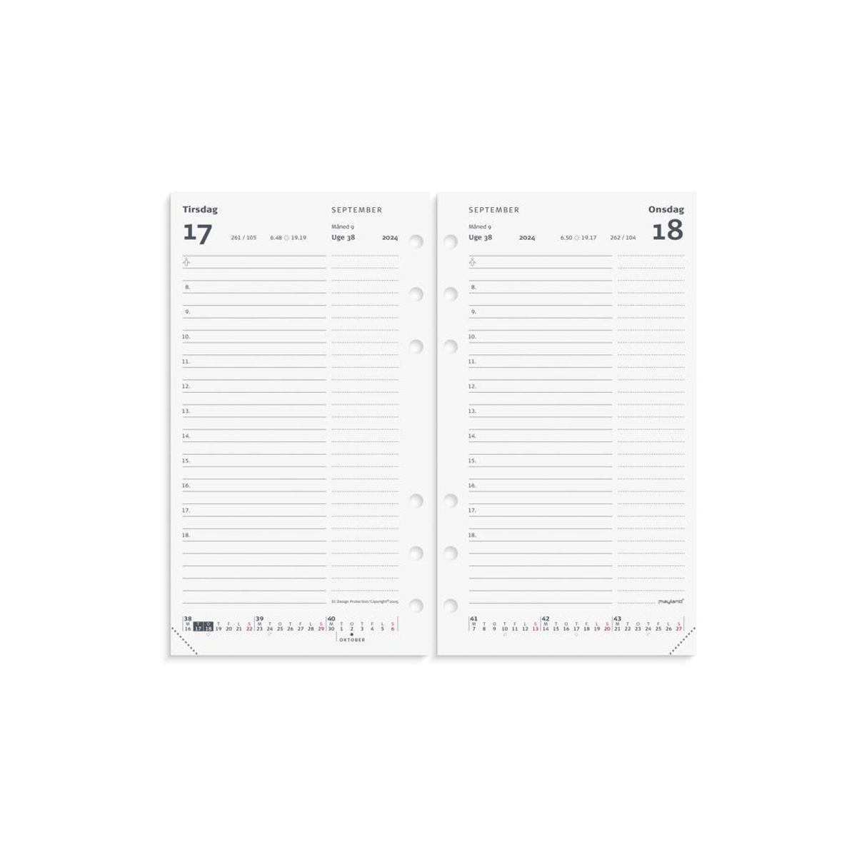 System PP Dagkalender Refill 2024