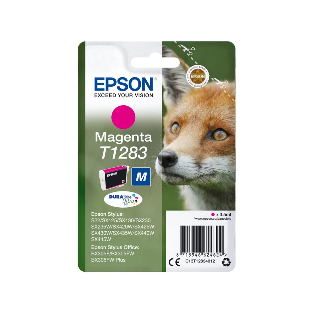 Epson Blækpatron T1283 Magenta