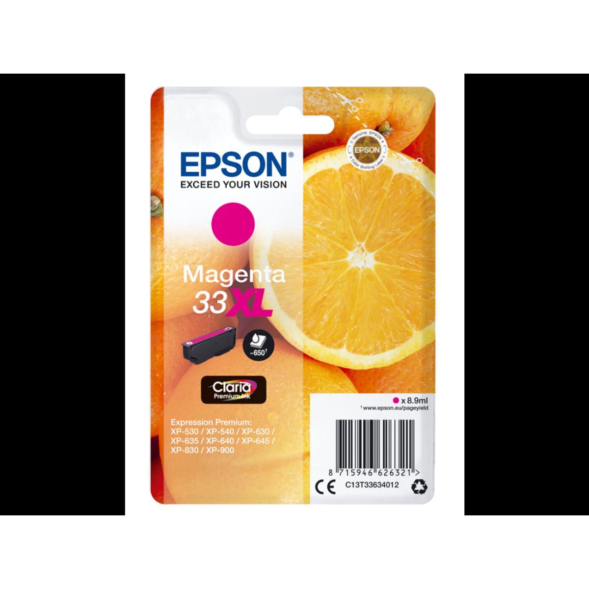 Epson Blæk 33xl Magenta