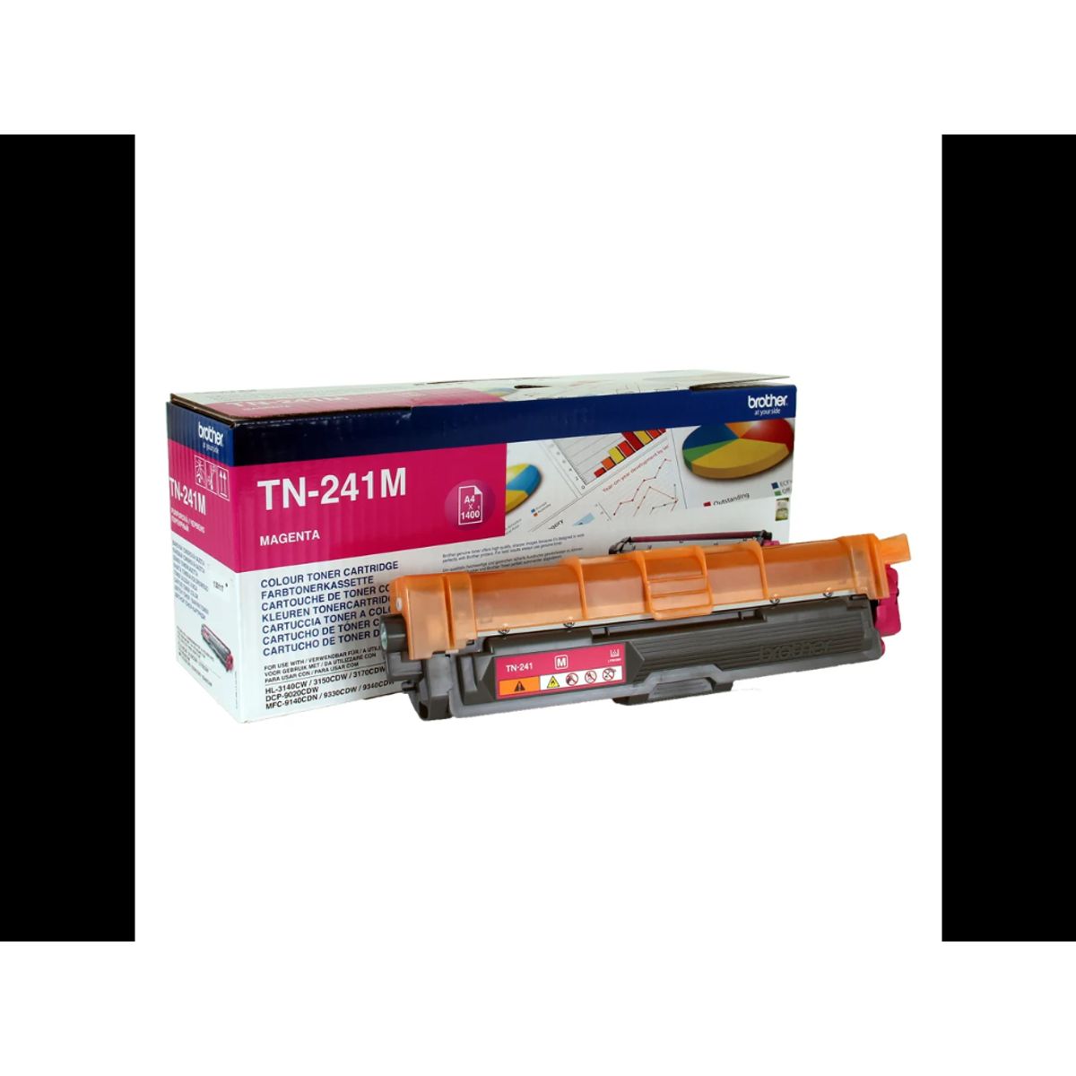 Brother Toner Tn-241m Magenta