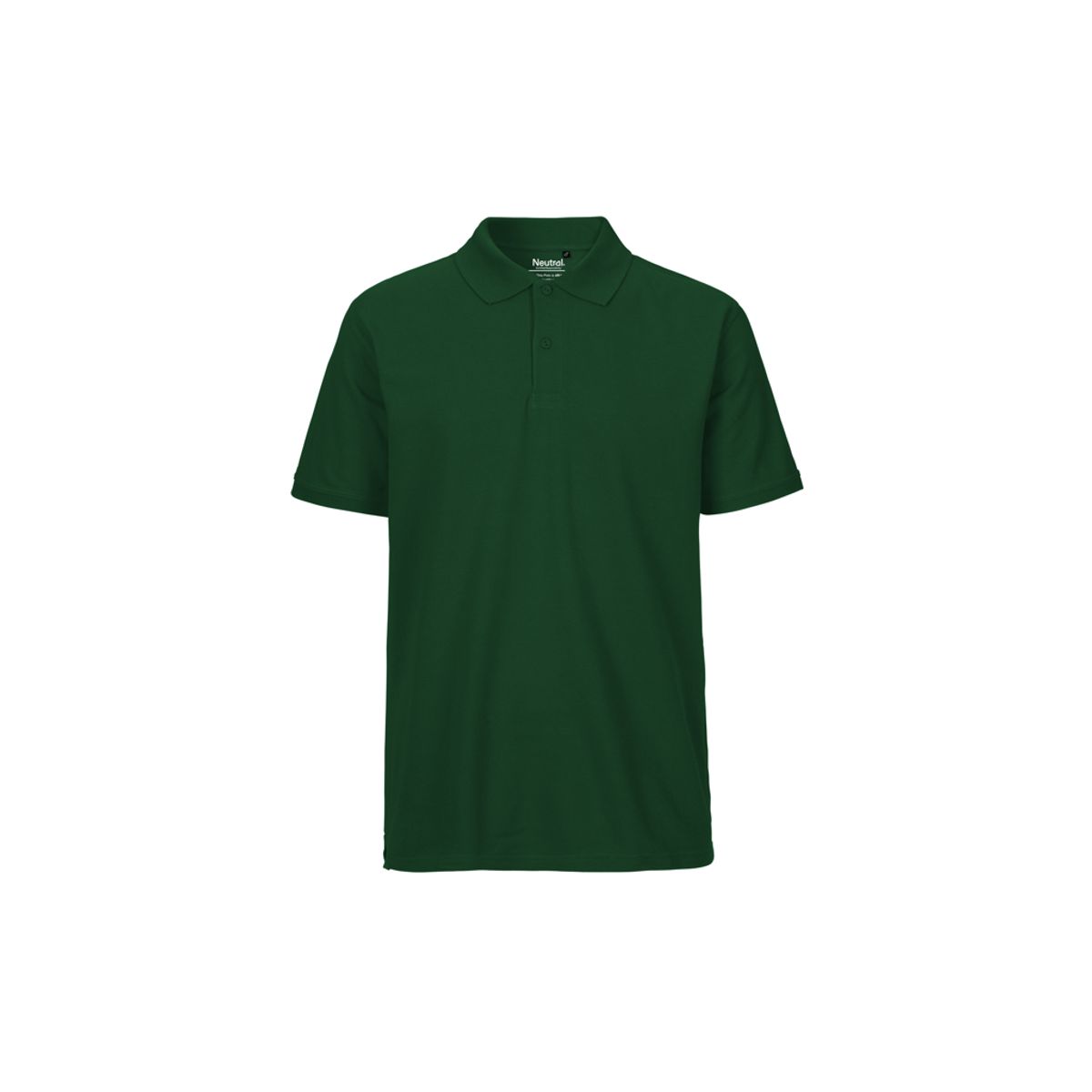 Herre Classic Polo Neutral O20080 str. L Bottle Green