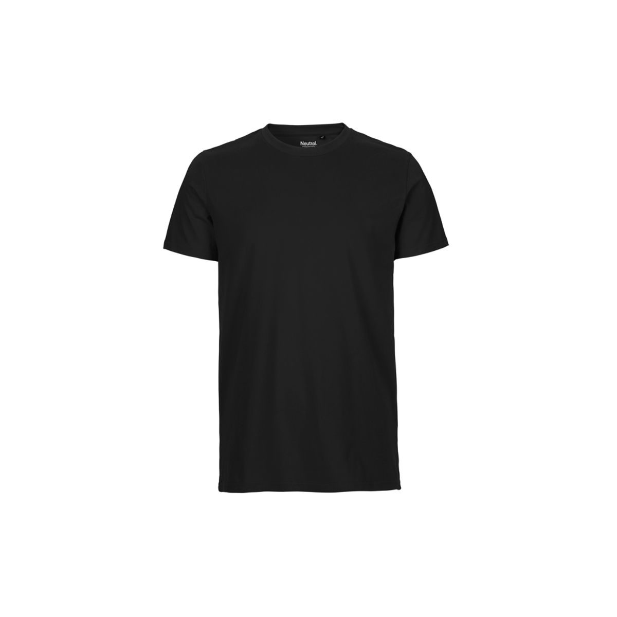 Herre Fit T-shirt Neutral O61001 str. M Sort