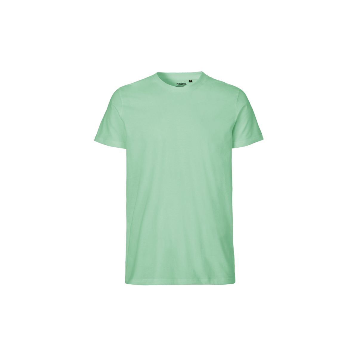 Herre Fit T-shirt Neutral O61001 str. 2XL Dusty Mint