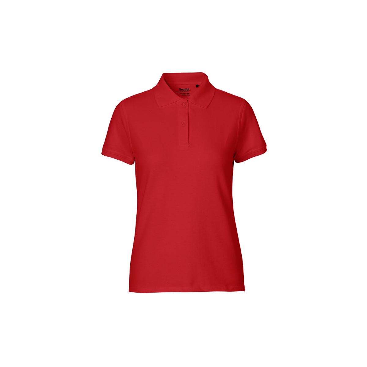 Dame Classic Polo Neutral O22980 str. XL rød