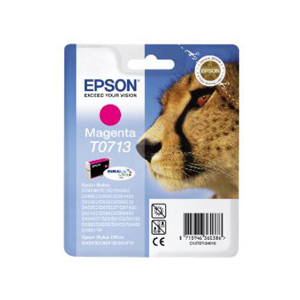 Epson T0713 Blæk Magenta