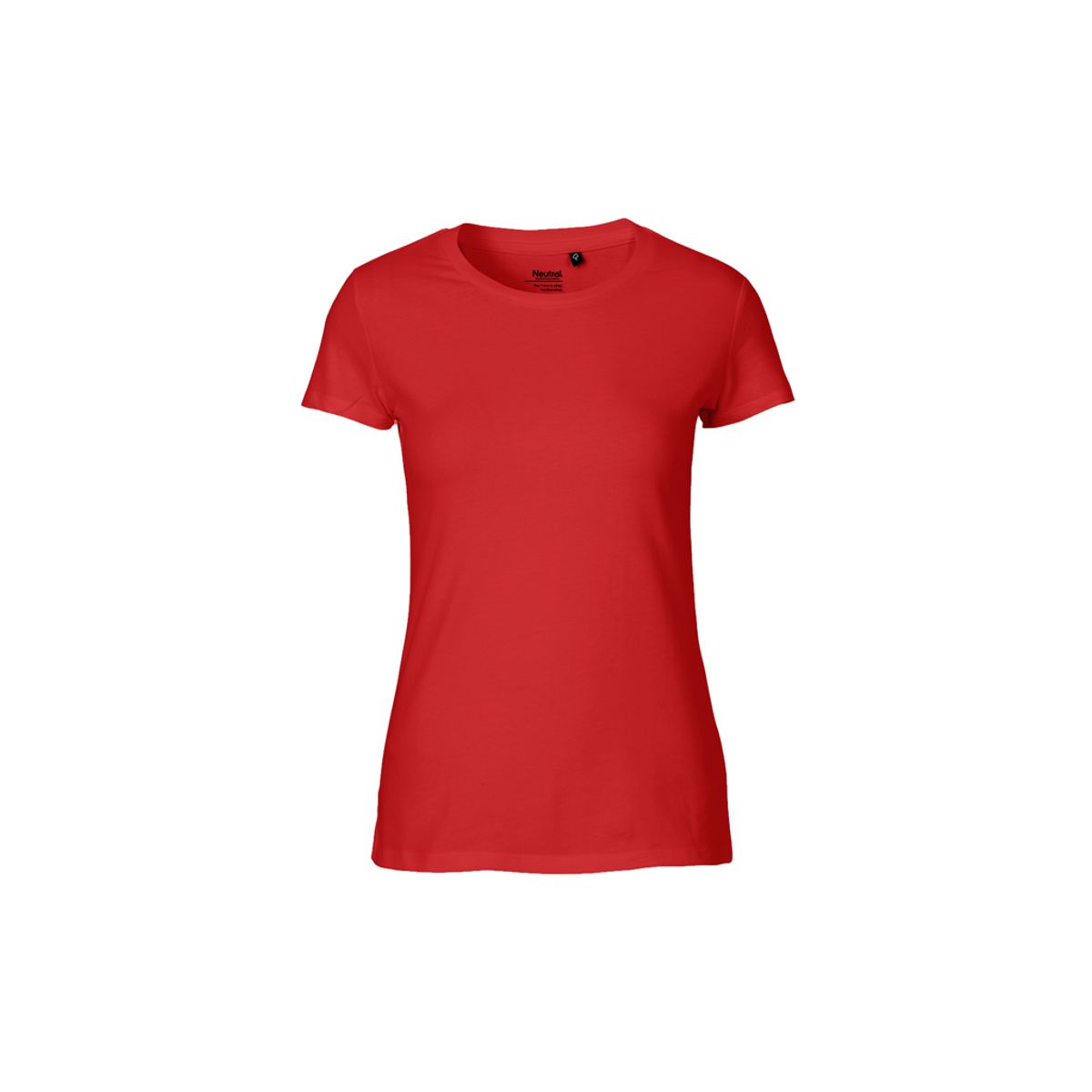 Dame Fit T-shirt Neutral O81001 str. S rød