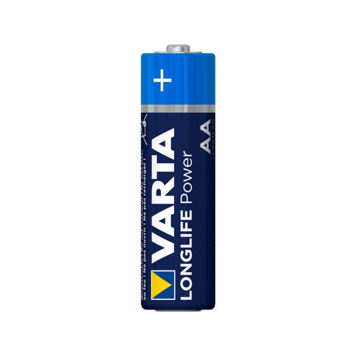 Batteri Varta Longlife Power AA 8 stk