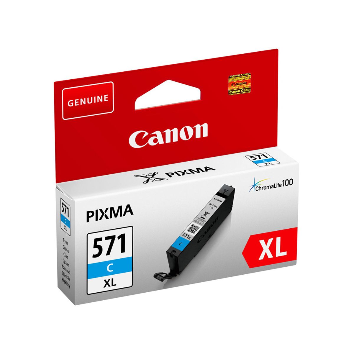 Canon Blæk Cli-571xl C Cyan