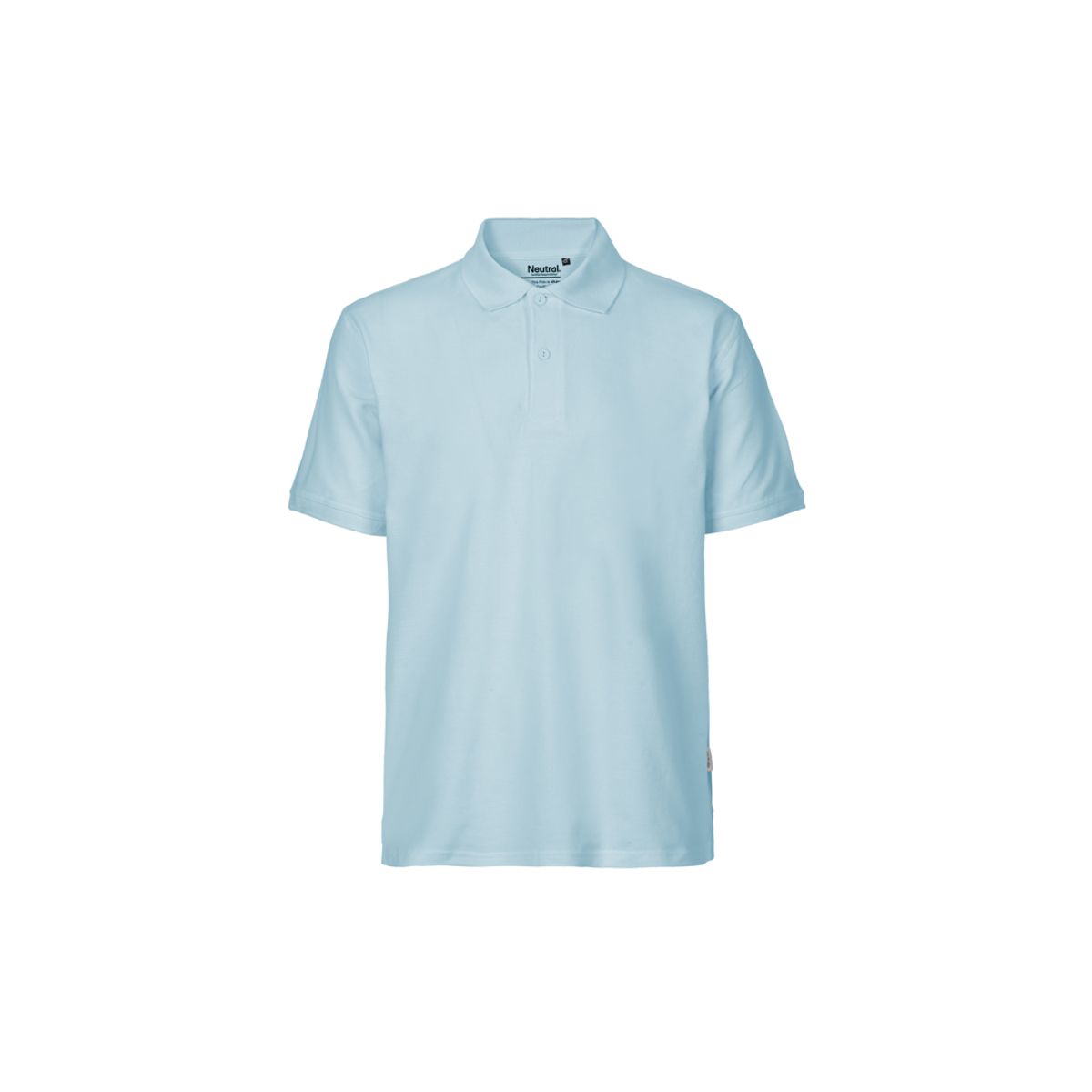 Herre Classic Polo Neutral O20080 str. M Light Blue