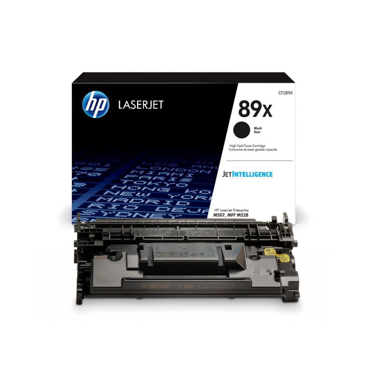 HP 89X Toner Cf289x Sort