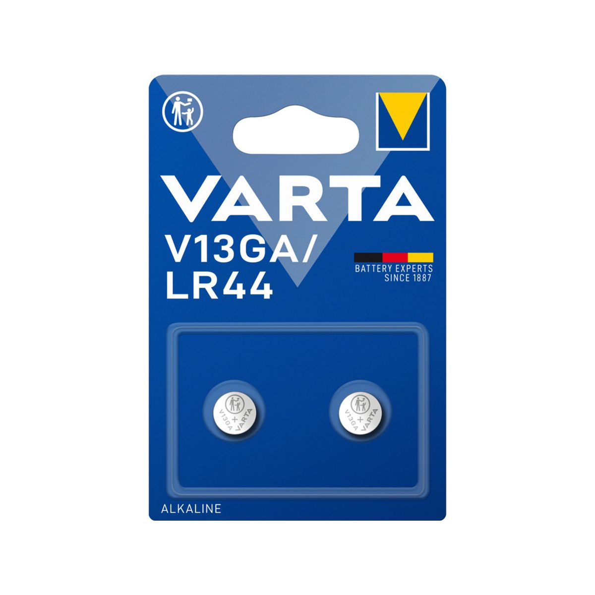 Batteri Varta Lr44 V13ga 2 stk